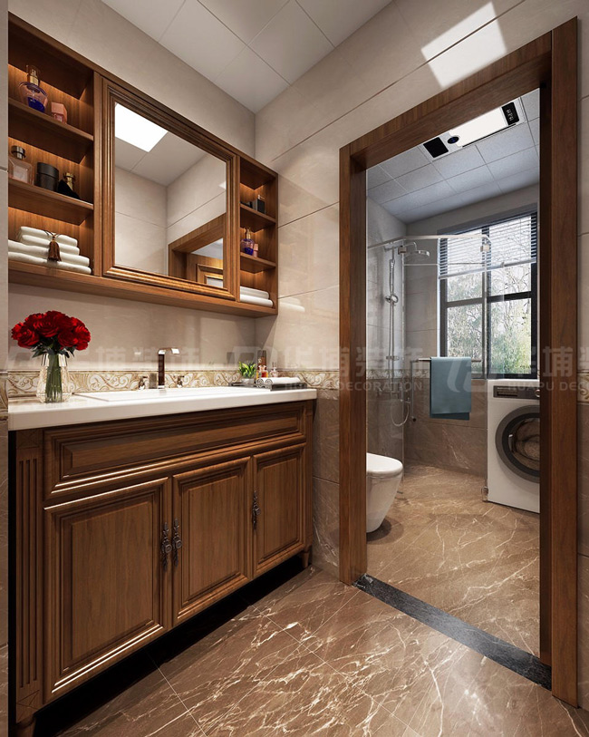 正商新蓝钻146平欧式风格装修案例效果图